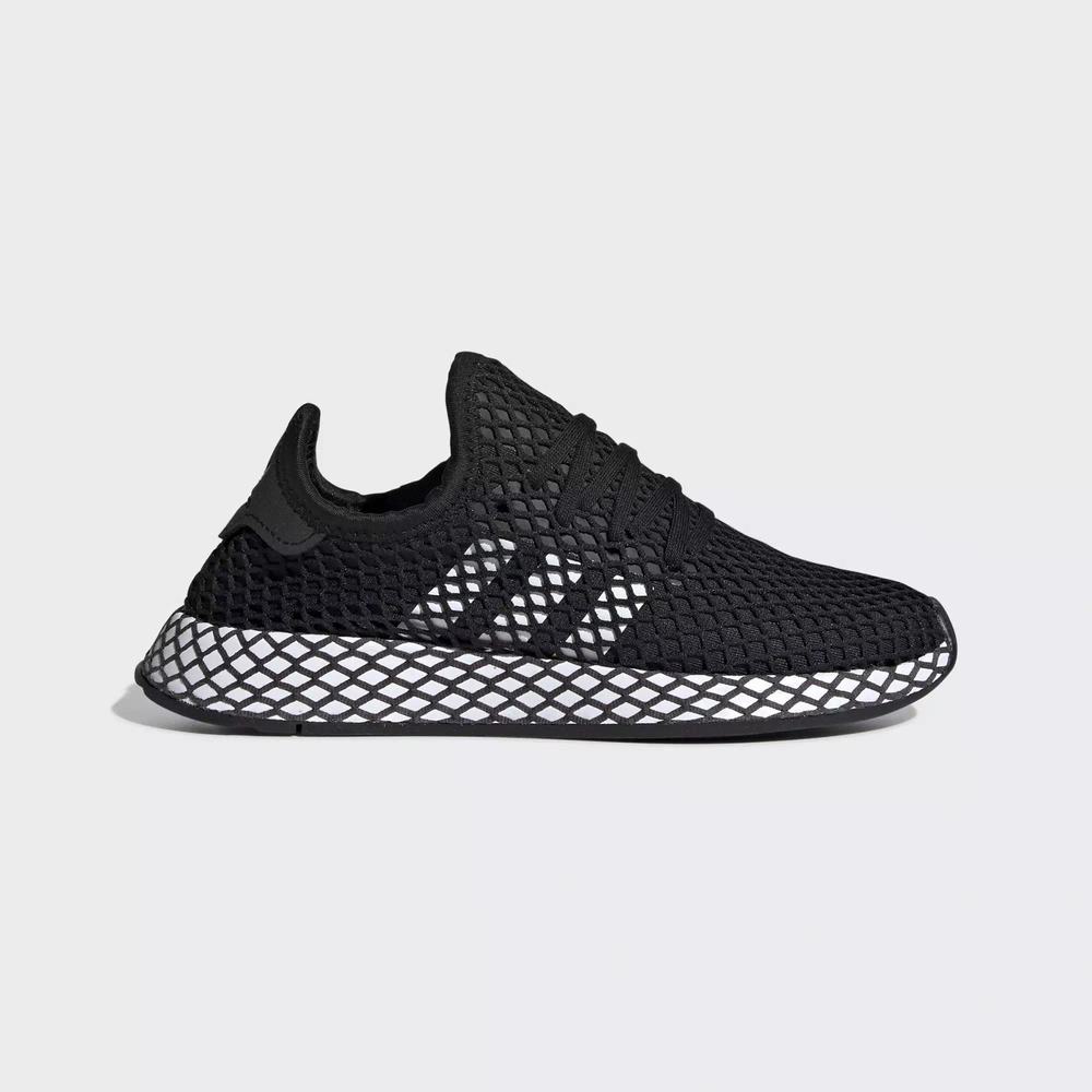 Adidas Deerupt Runner Tenis Negros Para Niño (MX-63306)